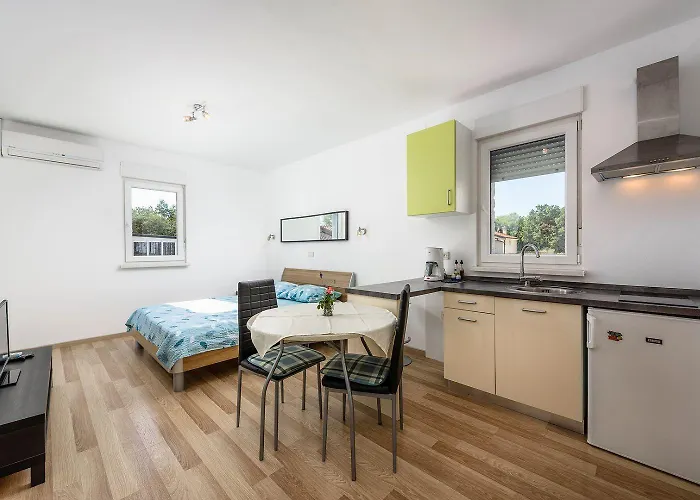 Appartement Lichtdurchflutetes Studio-apartment Nur 500 Meter Zum Mit Grillbereich *